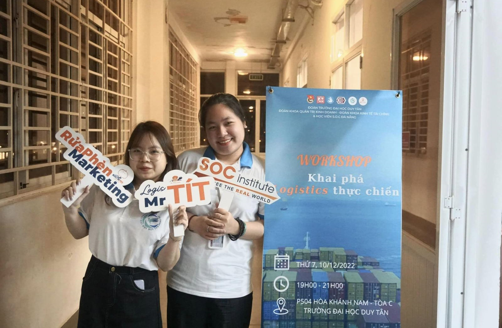 LCĐ khoa Quản trị Kinh doanh và Kinh tế Tài chính  tổ chức  workshop "Khai phá Logistics thực chiến"